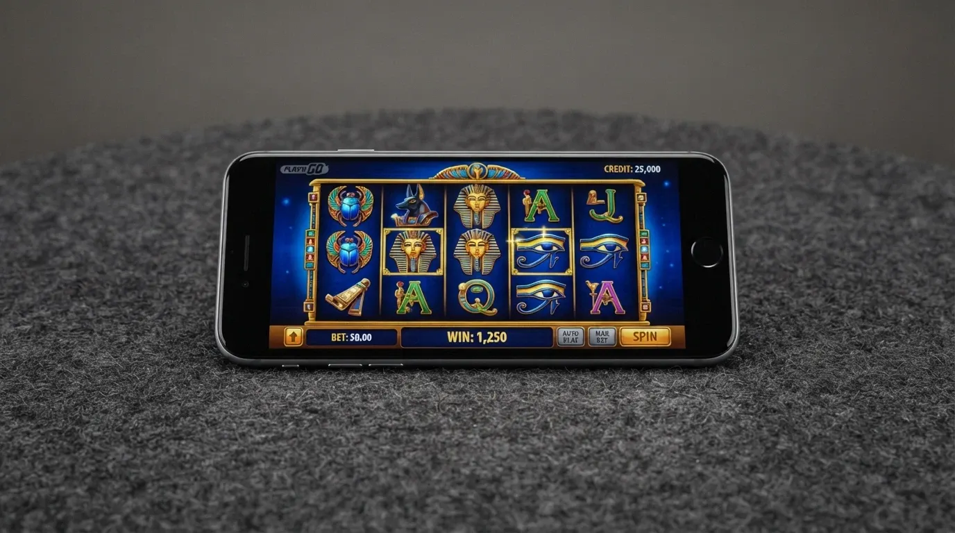 La schermata di gioco di Book of Ra Deluxe con i 5 rulli, il simbolo del libro e l'interfaccia in italiano
