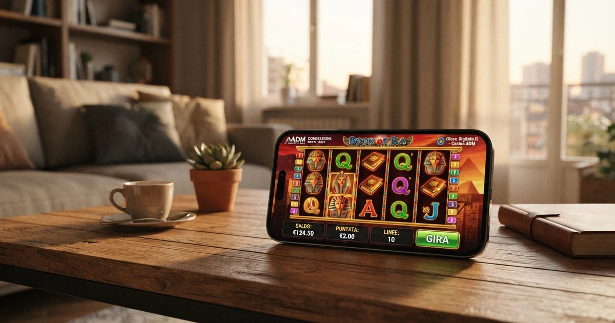 Interfaccia di un casinò online con licenza ADM, tavolo da gioco digitale con indicatori di limite di puntata visibili sullo schermo