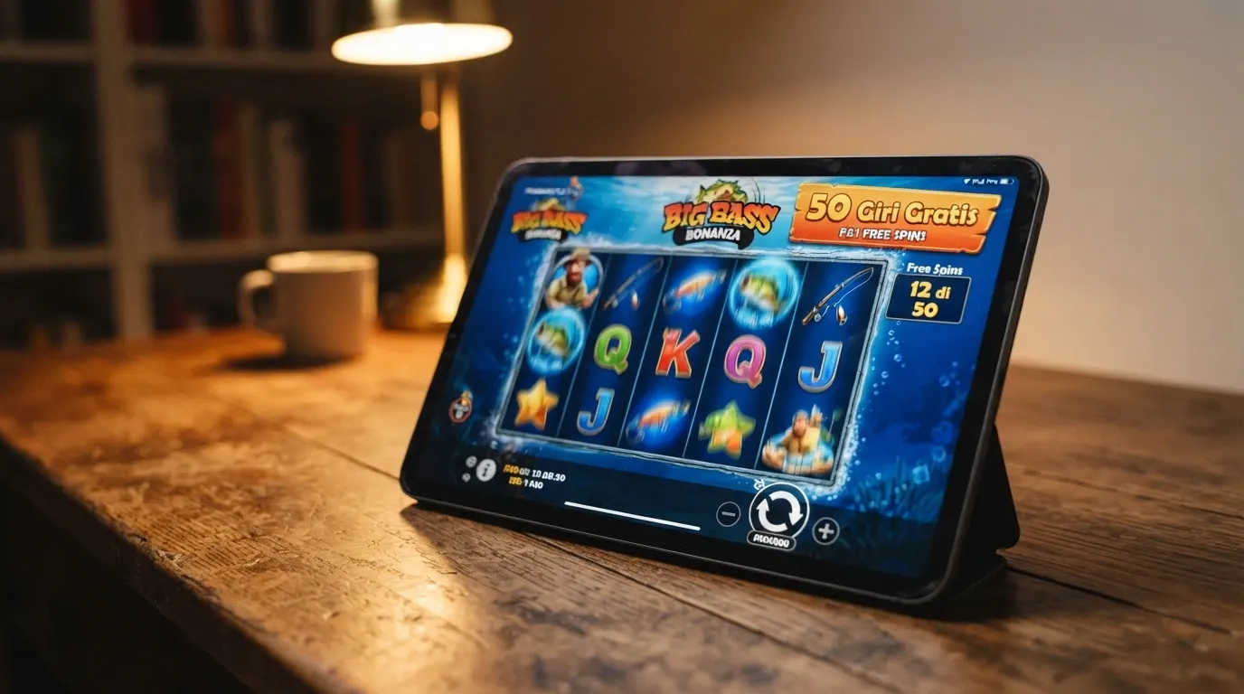 L'interfaccia di una slot machine Pragmatic Play con il contatore dei giri gratis attivo